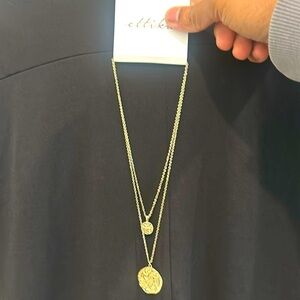 Ettika Necklace gold platted NWT